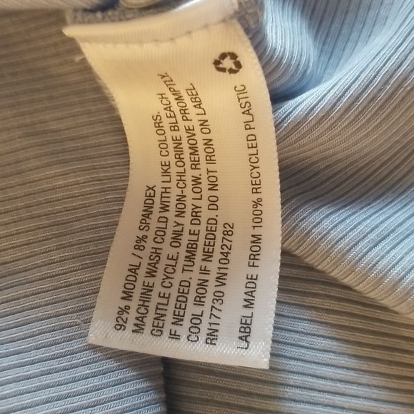 Ava & Viv ribbed Henley top - Picture 7 of 7